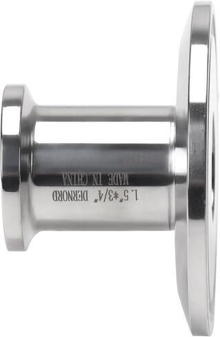 DERNORD Sanitary Concentric Reducer Tri Clamp Clover Stainless Steel 304 Sanitary Fitting End Cap Reducer (Tri Clamp Size: 3 inch x 2.5 inch) in Kuwait