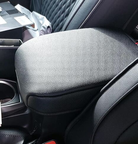 Center Console Cover for Toyota Tacoma 2016-2023, PU Leather Car Armrest, for 2016 2017 2018 2019 2020 2021 2022 2023 Tacoma Accessories in Kuwait