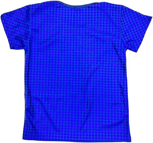 Kids Girls Boys Sparkly Sequined Hip Hop Jazz Dance T-Shirt Loose Top Performance Festival Party Cosplay Costum in Kuwait