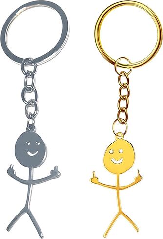 Funny Gifts for Men Women Matching Keychains for Couples Friends Weird Gag Gifts for Adults Boyfriend Birthday in Kuwait