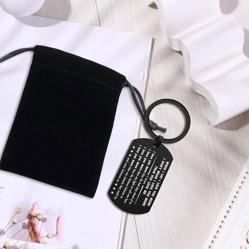 ENGZHI Love Keychain هدايا الحب له، أنا أحبك أكثر النهاية التي فزت بها سلسلة مفاتيح، هدية عيد ميلاد لذكرى عيد الحب in Saudi Arabia