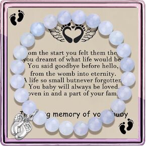 Miscarriage Bracelet Miscarriage Jewelry Memorial Sympathy Condolence Gifts Miscarriage Gifts for Mothers Miscarriage Memorial Jewelry for Women