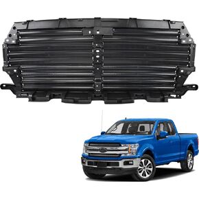munirater Front Upper Radiator Grille Air Shutter with Actuator Replacement for 2018 2019 2020 F150 JL3Z8475D in Saudi Arabia