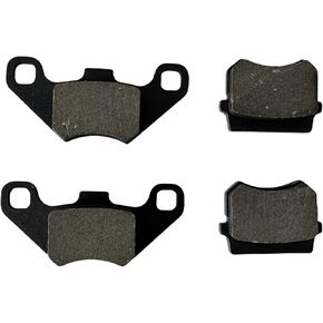 Disc Brake Pads Compatible for 50cc 70cc 90cc 110cc 125cc Taotao SunL Coolster Kazuma SSR SunL JCL Kandi Vitacci Baja Doodle Bug Hammerhead 80T Chinese ATV 4 Wheeler Quad Dirt Pit Bike