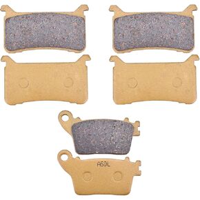 Ceramics Brake Pads for Honda CBR 600 RR 2017-2020, CBR 600 RR ABS 2017-2024, CBR 1000 ABS 2017-2024, 06455-MJM-D41 06435-MEL-D23 Front and Rear Braking Pads Kit
