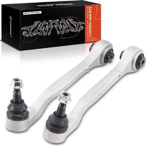 A-Premium 2 x Front Rearward Lower Control Arm, with Ball Joint & Bushing, Compatible with Cadillac CTS 2014-2019 RWD