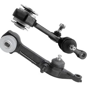 Bapmic Front Lower Left + Right Control Arm Kit Fit for 2000-2006 Mercedes W220 S Class 2203308907 2203309007 Control Arm Kit