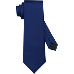 DecTwig Men's Ties Solid Color Formal Neckties 3.15" (8CM) Black Ties For Men