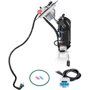 E3591M Electric Fuel Pump Assembly Compatible with Chevrolet & Pontiac & Saturn, Malibu 2004-2008, G6 2005-2008, Aura 2007-2008, 2.4L 3.5L 3.6L 3.9L, Replaces M10153, 67521