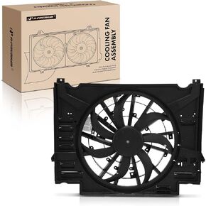 A-Premium Engine Radiator Cooling Fan Assembly with Brushless Motor Compatible with Select Jaguar Models - F-Pace FPace 2017 2018 2020 - Replace# T4A30642, T4A3311