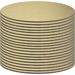 4 Pack 10 Inch Cake Boards Round Cake Circles Cake Base Cardboard for Baking Cake, for Baking Cake, Wedding Birthday Cake, Dessert, Cake, Pizza Decorating and Exhibition, Gold