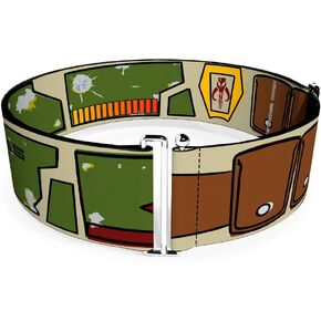 Buckle-Down Belt Women's Cinch Star Wars Boba Fett Utility Belt Bounding Available In Adjustable Sizes