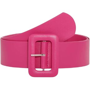 SHENHE Women's Leather Waist Belts Square Buckle Belt for Jeans Pants Dress