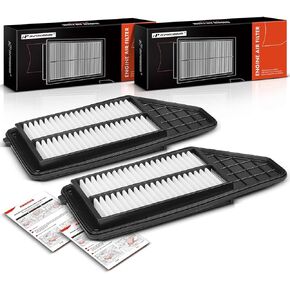 A-Premium 2-PC Engine Air Filter Compatible with Honda Insight 2019 2020 2021 2022 1.5L, Replace# 17220-6L2-A01, XA11673