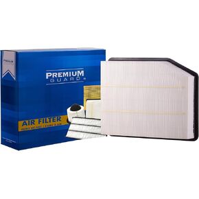 HIGHFLOW PA99417X, High Performance, Pre-Oiled Disposable Engine Air Filter | Fits 2023-19 Chevrolet Silverado 1500, 2022 Silverado 1500 LTD, 2023-21 Suburban, 2023-21 Tahoe, 2023-19 GMC Sierra 1500