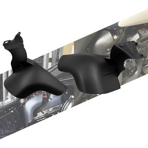 Motorcycle Mid Frame Air Deflector Heat Shield Fit for Harley Softail Breakout Street Bob Fat Bob Low Rider FXBR 2018-2024 Black