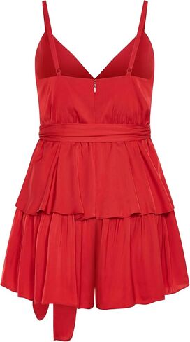 City Chic Plus Size Playsuit, Party Wrap Playsuit in Saudi Arabia