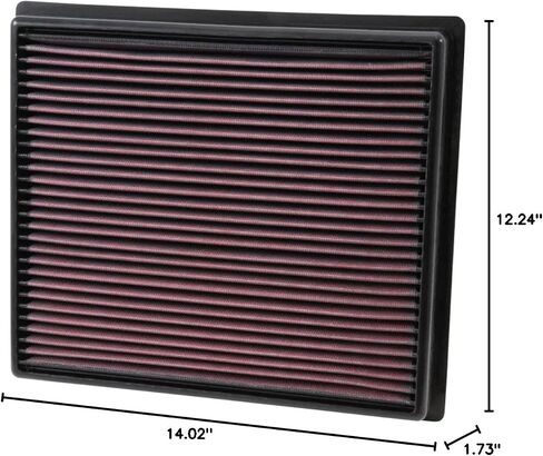 K&N Engine Air Filter: Long Life 18,000 Mile Replacement Air Filter: Compatible with 2014-2019 Toyota Truck and SUV V6/V8 (Tundra, Tacoma, Sequoia), KNA-5017 in Saudi Arabia