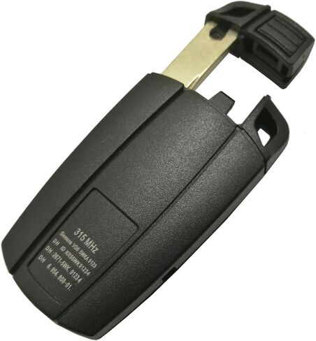 Key Fob Case Shell Fit for BMW 3 5 Series BMW X5 BMW X6 BMW Z4 3 Buttons Replacement Keyless Entry Remote Car Key Fob Cover with Uncut Blade Blank and Screwdriver (2) in Kuwait