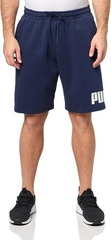 PUMA Men's Logo Fleece 10" Short (Available in Big & Tall Sizes) in Saudi Arabia