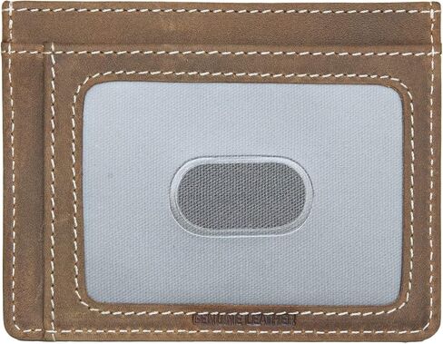 WOLVERINE Men's RFID Blocking Rugged Card Case Wallets and Money Clips (Avail in Cotton Canvas Or Leather) in Saudi Arabia