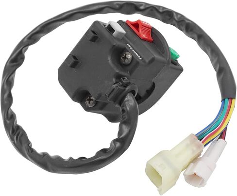 Compatible with Yamaha Grizzly 550 700 Kodiak 700 450 YFM700 YFM550 YFM450 Start Stop Headlight Override Left Handlebar Switch 28P-83972-00-00 in Saudi Arabia
