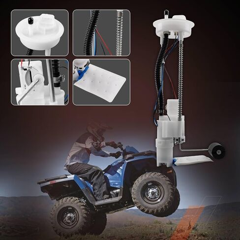 2205469 47-1002 Electric Fuel Pump Assembly Compatible with 2014-2019 Polaris Sportsman ATV Models (570 450 550 850 1000 XP/H.O/EPS), Scrambler 850 1000 XP/SP Replace # 2521389 2205374 2521323 in Saudi Arabia