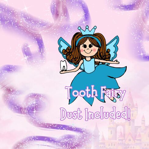 Bunnies and Bows Tooth Fairy Pillow Fairy with Petal Dress - 6.5" x 6.5" x 2" - Handmade in USA (Blonde Fairy) in Saudi Arabia