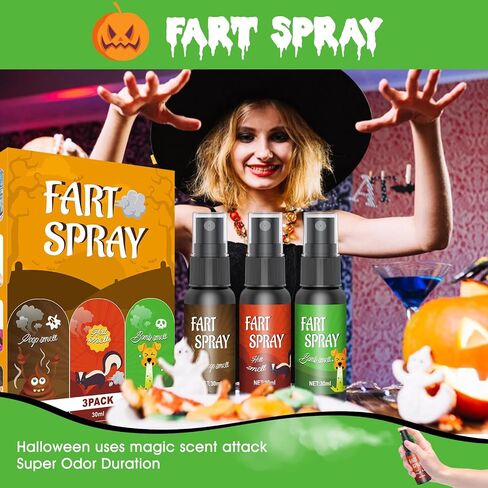Ganbaro Stinky Spray Extra Strong Non Toxic Funny Fart Stinky Spray Joke Toy Have Fun Gift for Boys and Girls - 30ml (2 PCS) in Saudi Arabia