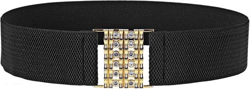 Wide Elastic Belt Women, Invisible Elastic Belt Stretch Waist Belt Cinch Belt Trimmer Stretch Waistband for Dresses in Saudi Arabia