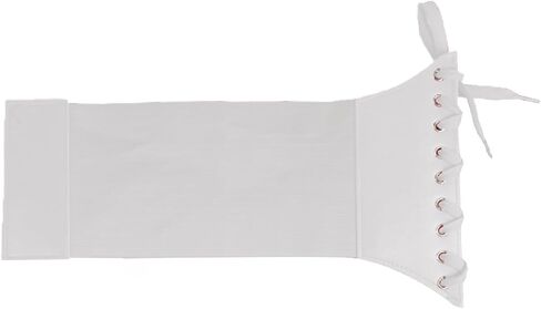 Women's Faux Leather Corset Belt Vintage Stretch Cinch Belt Wide Steampunk Waist Corset Pirate Belt in Kuwait