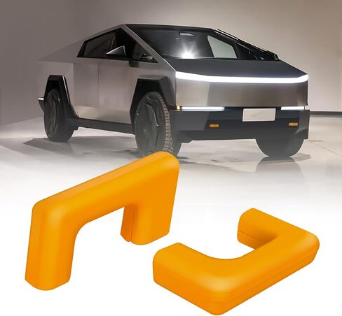 for Tesla Cybertruck 2023 2024 2025 Tow Hitch Covers ,Customized Tow Hook Cover Compatible with Tesla Cybertruck accessories ,2PCS(Yellow) in Saudi Arabia