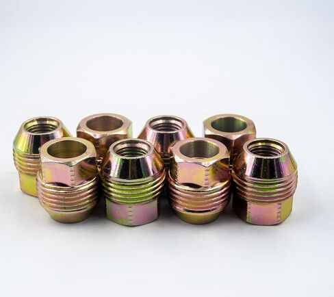 Wheel Nuts, Wheel Lug Nuts with External Threads Compatible with Chevy Avalanche Colorado Express Impala Silverado Suburban Tahoe, Also for Sierra Yukon Savana C/K 1500 2500 3500 (Set of 6) in Saudi Arabia