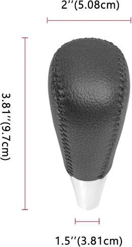 Black Leather Automatic Shift Knob Fit for ES300 ES330 GS300 GS400 GS430 SC300 SC400 in Saudi Arabia