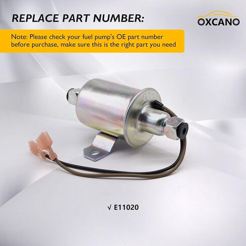 E11020 Electric Fuel Pump 12V Compatible with Onan Generator Fuel Pump in Kuwait