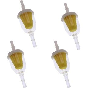 Holdwell 4 pcs Fuel Filters compatible with Club Car 1013684 1014522 102003201 E-Z-GO 72084-G01 Cart