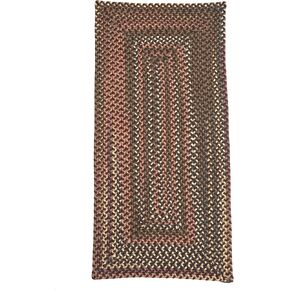 Colonial Mills Durban Braided Multi Runner - Earth Brown 30" x7'