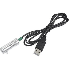 ACROPIX 3mm 0.12" 2W LED Aluminum Light Source Illuminator Decoration USB LED Light for Car DIY Green - Pack of 1