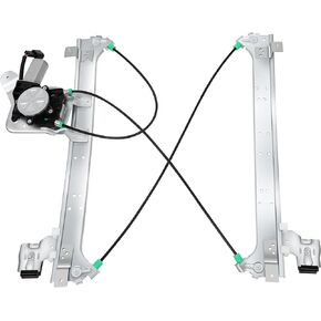 FINDAUTO Power Window Regulator with and Motor Rear Left Driver Side fits 2003-2006 for Cadillac Escalade ESV 2001 2002 2004-2006 for Chevrolet Silverado 3500 2004 for GMC Sierra 2500 741-578
