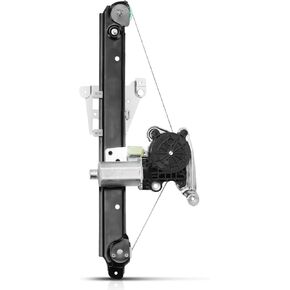 A-Premium Electric Power Window Regulator with Motor Compatible with Volvo S60 2001-2009 Sedan, XC70 2003-2007 Wagon, S80 1999-2006 Sedan, V70 2001-2007 Wagon, Rear Right Passenger Side