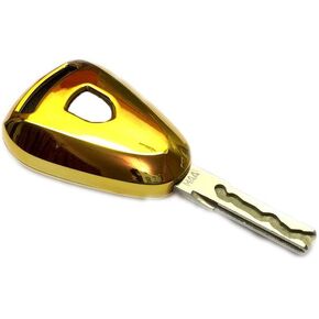 Remote Key Cover for Porsche 987 997 Pre-Facelift Silver Head Remote Key Case (Carbon Fiber)