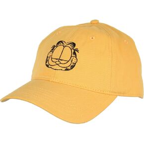 NEFF Men's Garfield Adjustable Embroidered Design Baseball Cap Hat OSFM Orange