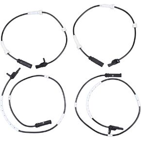 ApplianPar Front Rear Left and Right Side ABS Wheel Speed Sensor for BMW 228i 230i 328i 330i 428i 435i M2 M3 M4