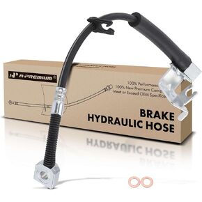 A-Premium Rear Passenger Brake Hydraulic Hose Compatible with Ford and Mercury Models - Explorer 2006-2011, Explorer Sport Trac 2007-2010, Mountaineer 2006-2010 - Replace# 6L2Z2282B