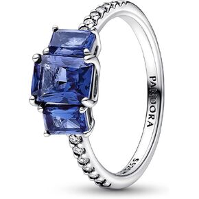 PANDORA Anillo Timeless 192389C01-52 tres gemas