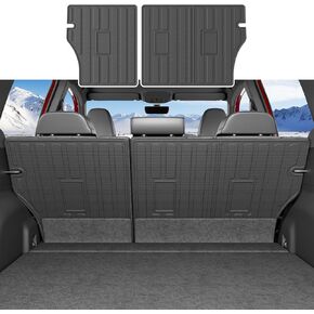 Floor Mat Compatible with 2025 Subaru Forester Cargo Mat Trunk Mat Backrest Mat Cargo Liner Replacement for 2025 Subaru Forester Accessories (Cargo Mat+Backrest Mat+Floor Mat)