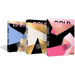 ITZY 'GOLD' 2nd Full Album Standard Ver 3 Set (3 Ver Set)