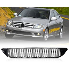 Front Bumper Grille Compatible For Mercedes Benz W204 C Class Front Grill C230 C300 C350 AMG 2008 2009 2010 2011 2048850153