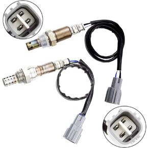 Set of 2 Oxygen Sensors for 2009-2011 Toyota Camry 2.4L 2009-2010 Toyota Corolla 2.4L 2006-2008 Toyota Rav4 2.4L Toyota 2004 2008 Solara 2.4L Upstream + Downstream