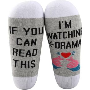 G2TUP k Drama Socks Korean Drama Lover Gifts Korean Finger Love Symbol Socks Korean Drama Gifts k-Drama Mama Socks